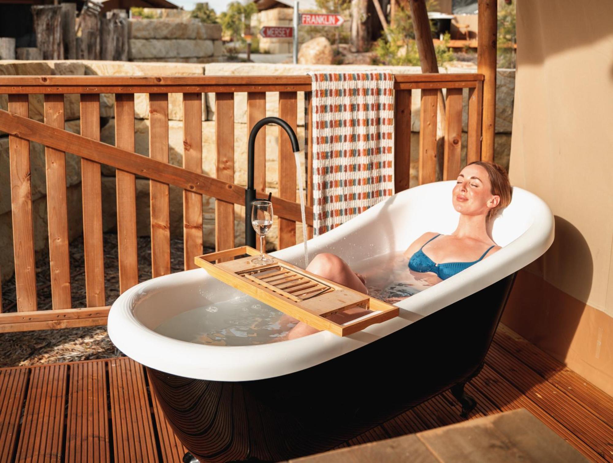 Glamping 148 Tasmania Otel St Helens Dış mekan fotoğraf